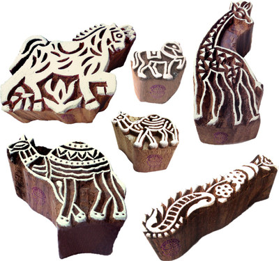 

Royal Kraft Htag1039 Printing Blocks(Pack of 6)