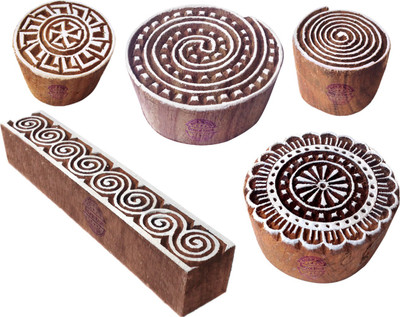 

Royal Kraft Htag1090 Printing Blocks(Pack of 5)