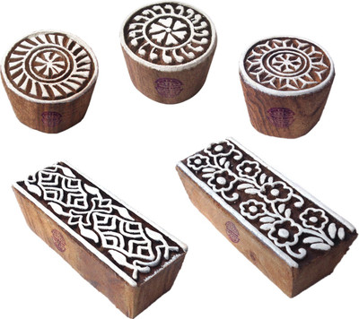 

Royal Kraft Htag1187 Printing Blocks(Pack of 5)