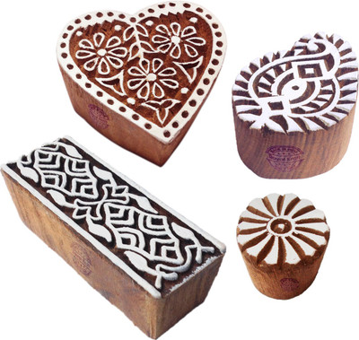 

Royal Kraft Htag1717 Printing Blocks(Pack of 4)
