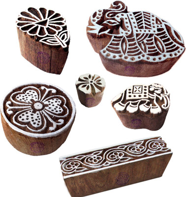 

Royal Kraft Htag1043 Printing Blocks(Pack of 6)