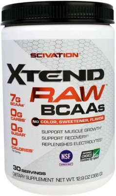 

Scivation Xtend Raw BCAAs BCAA(366 g, Unflavored)
