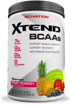 

Scivation Xtend BCAAs 30 Servings BCAA(396 g, Fruit Punch)