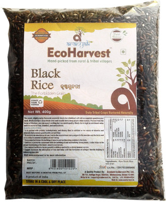 

Aranyak Ecoharvest Chakhao Black Forbidden Rice (Medium Grain)(4000 g)