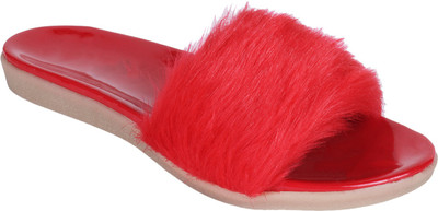 

Do Bhai Women Red Flats