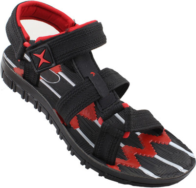 

Claptrap Men Black Sports Sandals