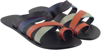 

Mochi Men 54,Blue Multi Flats