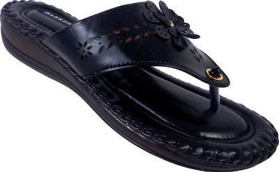 

BARKER Women Black Flats