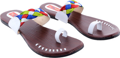 

AirSoon Women White Flats