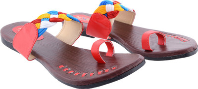

AirSoon Women Red Flats