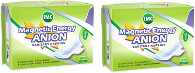 

IMC Magnetic Energy Anion- Sanitary Napkins BY SHREE EXIM Sanitary Pad(Pack of 2)