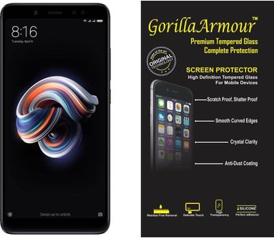 Gorilla Armour Impossible Screen Guard for Mi Redmi Note 5 Pro(Pack of 1)