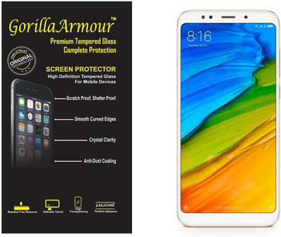 Gorilla Armour Tempered Glass Guard for Mi Redmi Note 5(Pack of 1)