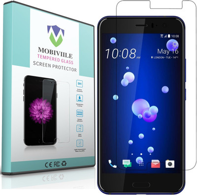 MOBIVIILE Tempered Glass Guard for HTC U11