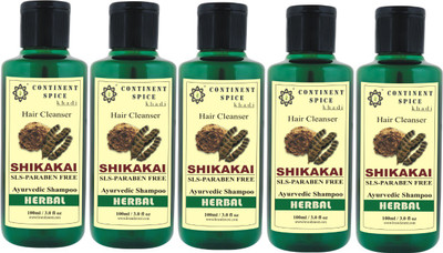 

Continent Spice Khadi Shikakai Herbal Hair Cleanser (SLS & Paraben Free) CS682005(500)
