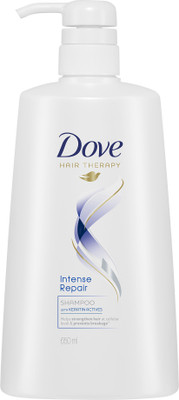 

Dove Intense Repair Shampoo with KERATIN ACTIVES Helps Strehgthen hair at cellular level & prevents breakage 650ml(650 ml)