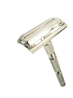 

Majik Safety Razor Butterfly Open Shaving Razor For Men & Boys