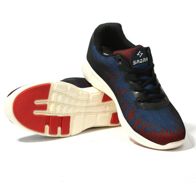 

sagma Running Shoes For Men(Red, Blue