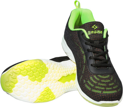 sagma Running Shoes For Men(Green, Black