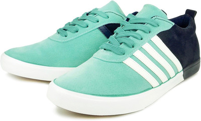 

Ripley Leatherette Suede Sneakers For Men(Green, Black