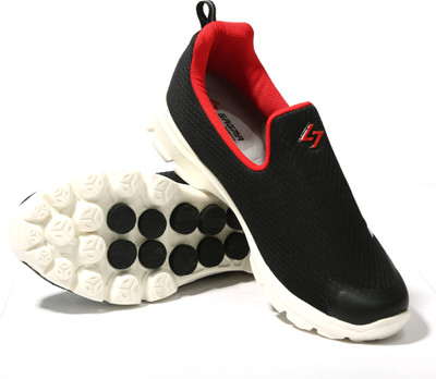 sagma Casuals For Men(Black, Red