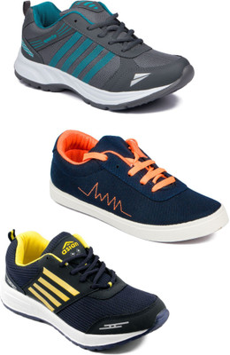

Asian Men Casual & Running Shoes Combo Pack of 3 For Men(Multicolor