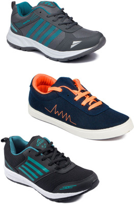 

Asian Men Casual & Running Shoes Combo Pack of 3 Running Shoes For Men(Multicolor