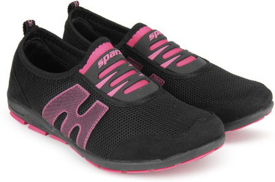 Sparx Running Shoes For Women(Black, Black pink