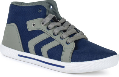 Axter Grey-114 Sneakers For Men(Navy, Grey)