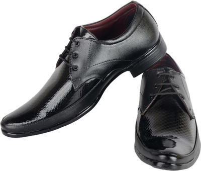 

ASF shoe Lace Up For Men(Black