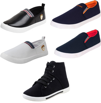

Camfoot Multicolor Combo-(5)-1002-486-717-700-303 Sneakers For Men(Multicolor