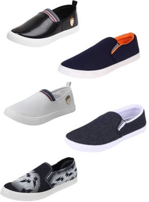 

SHOEFLY Multicolor Combo-(5)-486-689-723-700-717 Casuals For Men(Multicolor
