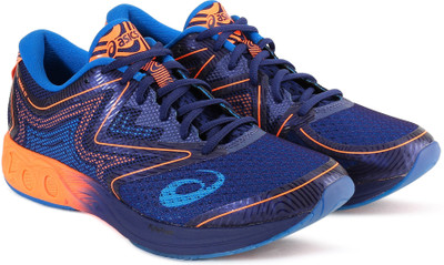 

Asics NOOSA FF Running Shoes For Men(Blue, Ind bl/gngk/thbl
