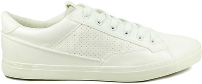 

Ripley Leatherette Series Casuals For Men(White, Leatherette white