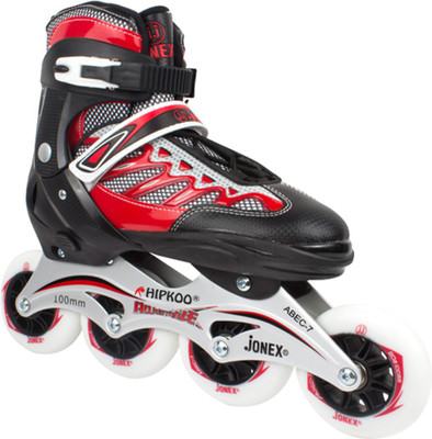 

Hipkoo JONEX FINAL INLINE SKATE WHEEL SIZE 100 MM, LARGE In-line Skates - Size 6.5-9 UK(Red)