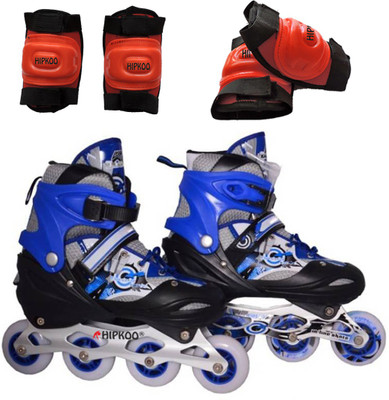 

Hipkoo STERLING SHIELD INLINE SKATE AND PROTECTIVE SET 2 In-line Skates - Size 6-8 UK(Multicolor)