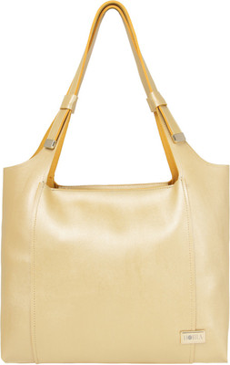 

Horra Women Casual Beige PU Tote