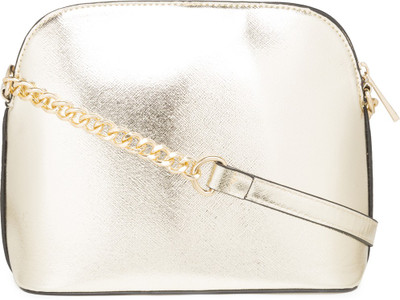 

Satchel Bags Women Evening/Party Silver PU Sling Bag
