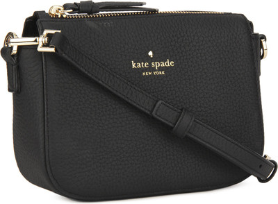 

Kate Spade Women Casual Black Genuine Leather Sling Bag