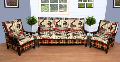 

Creative Homes Polycotton Sofa Cover(Multicolor Pack of 6)