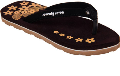 

77 seventy seven Flip Flops, Brown