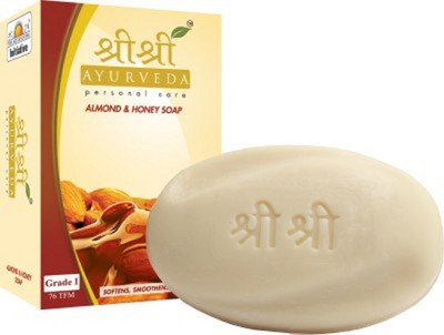 

Sri Sri Ayurveda Almond & Honey Soap(400 g, Pack of 4)