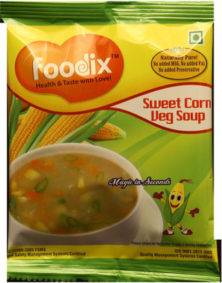 

Foodix Sweet Corn Soup Mix -12g (Pack of 10)(120 g)