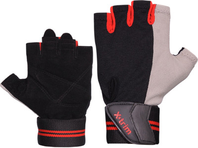 

Xtrim PROFIRM Gym & Fitness Gloves (, Black, Black;grey