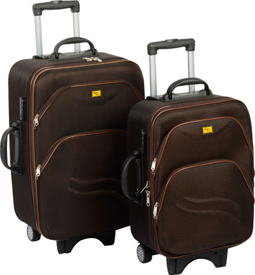 

United UTB-H-SETDBPTBR (Nursery/Play School) Waterproof Trolley(Brown, 70 L)