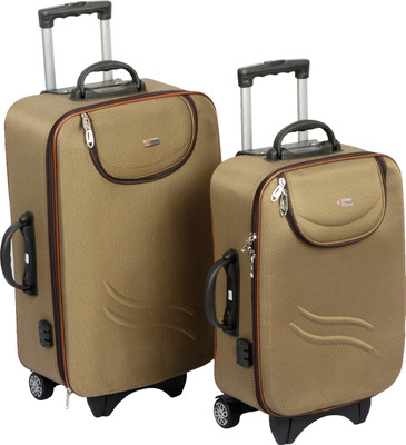 

TREKKER TTB-SETSTDPKBR Waterproof Trolley(Brown, 70 L)