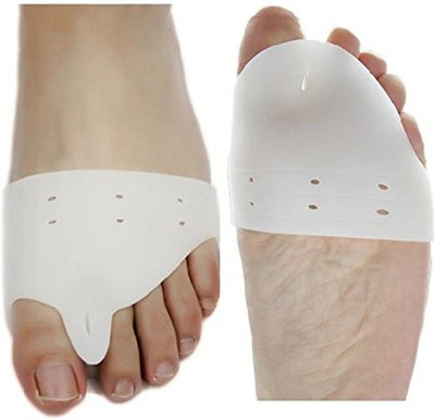

Swarish Smooth Soft Gel Fore and Front Foot Protector and Pain Relief Finger Toe Separator Pad Foot Support (, Multicolor