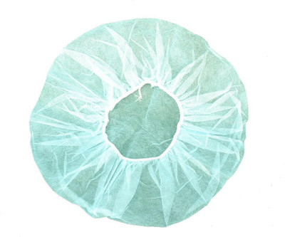 

SS & WW Disposable Non Woven Bouffant -18 inch 9 GSM (Green) Surgical Head Cap Surgical Head Cap(Disposable)