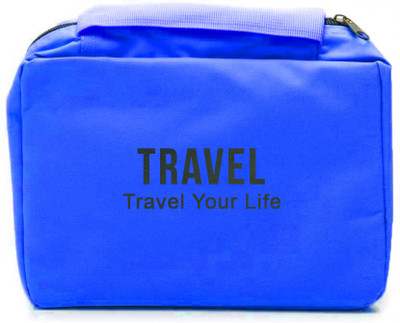 

Sphiron Premium Foldable Travel Organizer Pouch(Blue)
