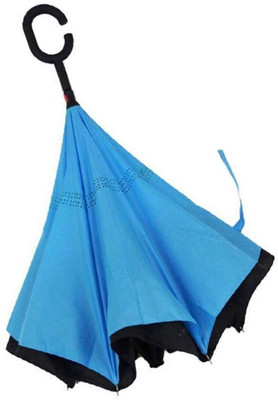 

Orange Creation Inverted Upside Down Reverse Umbrella Umbrella(Blue)